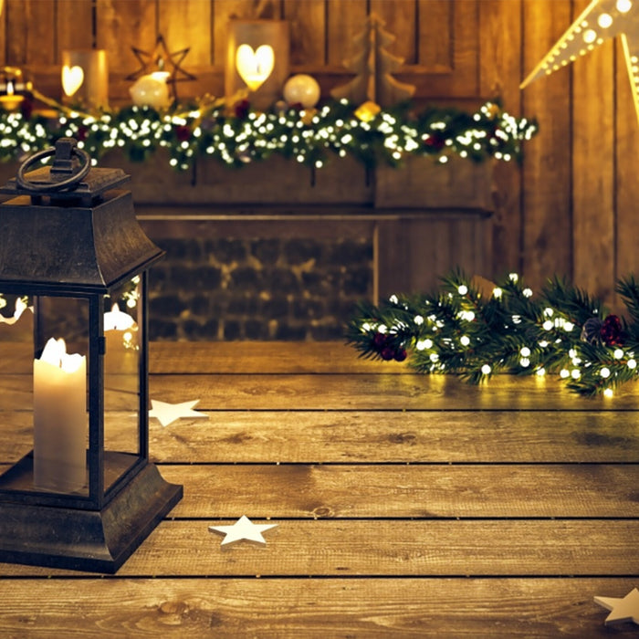 16Ft Christmas Garland with Lights Pre Lit for Door Wreath Stair Fireplace Tree