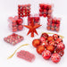 100 Christmas Baubles Tree Hanging Balls Xmas Party Beads Ornament Mixed Sizes