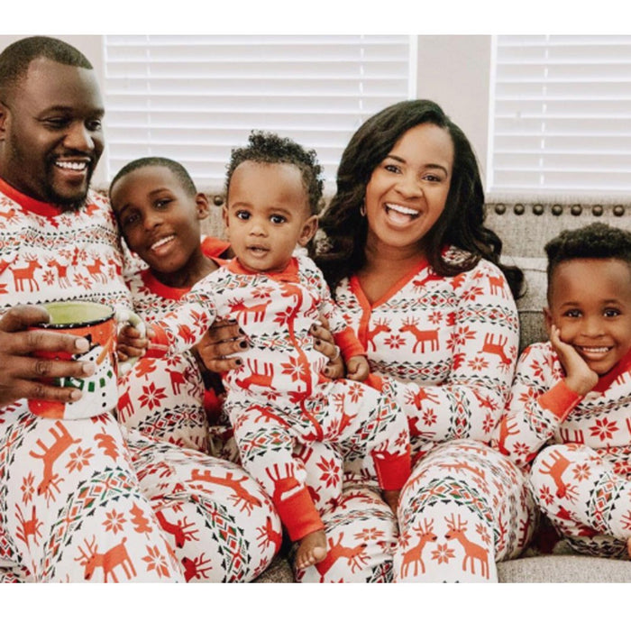 2025 Christmas Pyjamas Family Matching Adult Kids Xmas Nightwear Pajamas Pjs Set