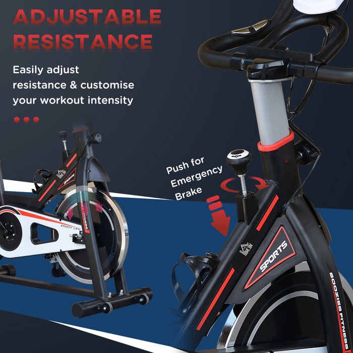 Exercise Racing Bike – 8kg Flywheel & Adjustable Resistance