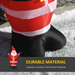 Christmas Inflatable Decoration – 1.2m LED Santa Claus - Samanta Factory