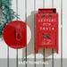 Christmas Letter Box – 3D Embossed Festive Design - Samanta Factory