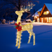 Christmas Reindeer Decoration – Light-Up Outdoor Festive Display - Samanta Factory