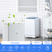 Smart Home Dehumidifier – 2-Speed with 5 Modes, Quiet Operation & LED Display - Samanta Factory