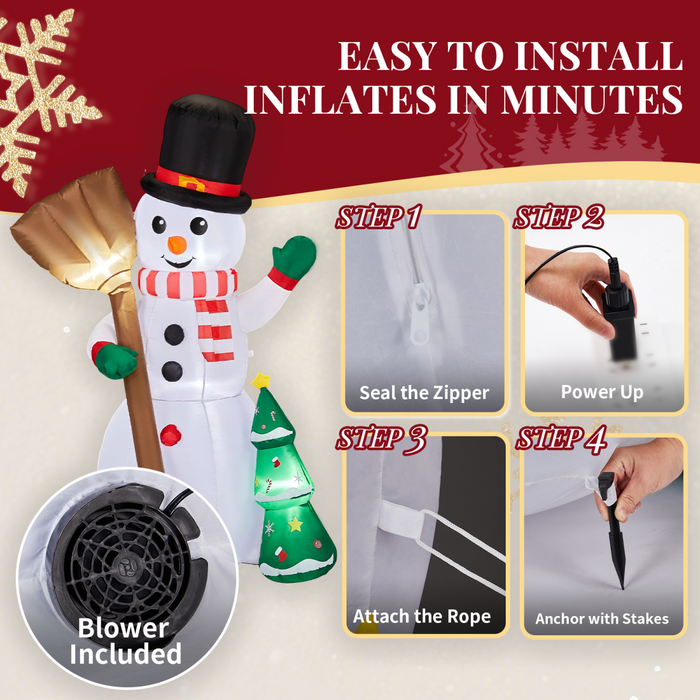 Christmas Inflatable – Giant LED Tree Decoration - Samanta Factory