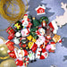 30 Pack Mini Resin Christmas Ornaments Xmas Tree Hanging Decoration Figurines