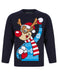 Kids Boys Christmas Jumper Reindeer Snow Xmas Sweater Pullover Novelty