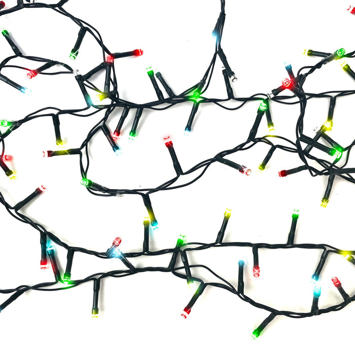 Christmas Lights 600 LED 18M Xmas Tree Lights - Fairy Lights Multi-Coloured