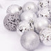 100 Christmas Baubles Tree Hanging Balls Xmas Party Beads Ornament Mixed Sizes