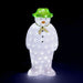 Neo Snowman Snow Dog LED Light up Acrylic Christmas Festive Decoration Outdoor