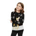 Christmas Jumper Kids Girls Baby Deer Novelty Xmas Knitted Jumper Warm Sweater