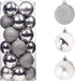 Christmas Baubles Hanging Decoration Shiny Glitter Balls Xmas Tree Ornament 50Mm