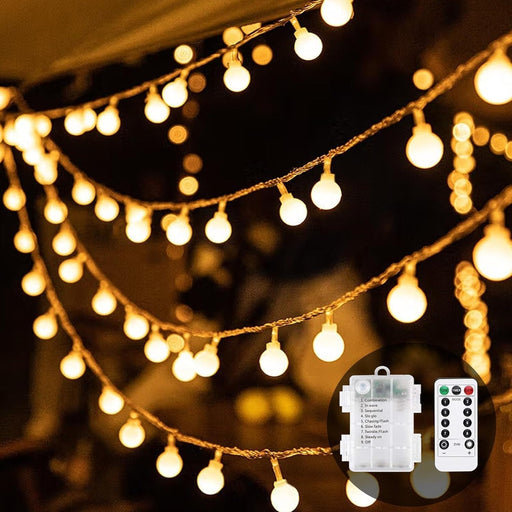 Battery Operated Fairy Lights,60 LED 30FT Waterproof String Lights (Warm)/Uk