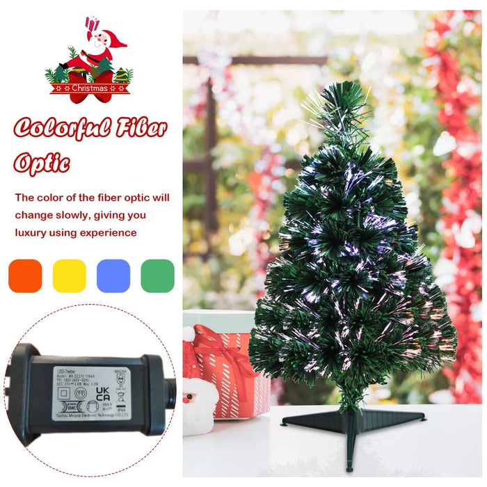 Indoor Fibre Optic Christmas Tree with 60 PVC Branch Tips