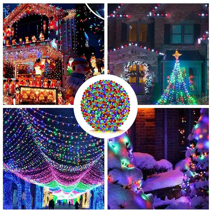 Battery Operated Fairy Lights with Timer Christmas Tree Indooroutdoor Xmas Decor