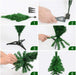 60Cm Desktop Mini Small Christmas Tree with LED Lights Table Top Xmas Tree Decor