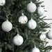 Christmas Baubles Hanging Decoration Shiny Glitter Balls Xmas Tree Ornament 50Mm