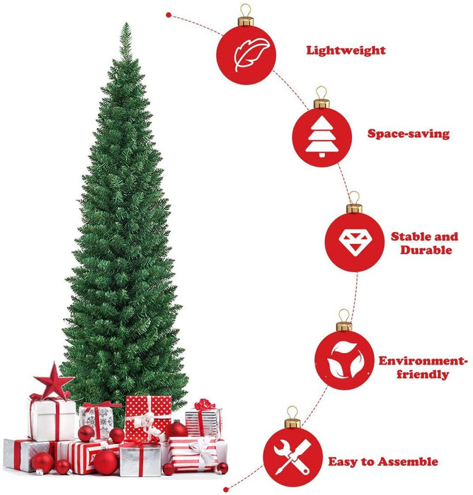 5Ft Slim Artificial Christmas Tree