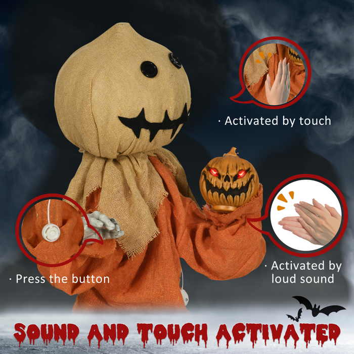 Animated Halloween Prop with Bending Arms – Sound & Touch Activated - Samanta Factory