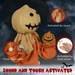Animated Halloween Prop with Bending Arms – Sound & Touch Activated - Samanta Factory