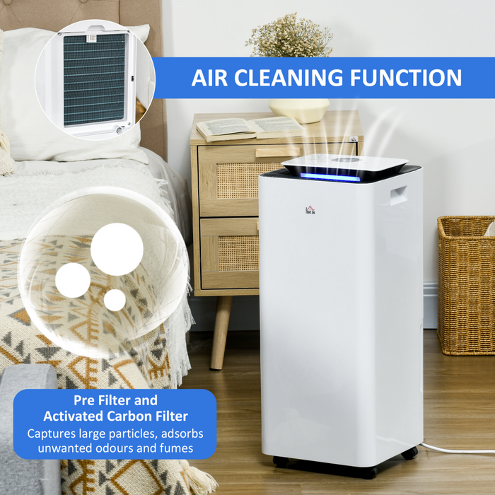 16L Smart Dehumidifier – 5 Modes, LED Display & Activated Carbon Air Filter - Samanta Factory