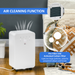 Smart Home Dehumidifier – 2-Speed with 5 Modes, Quiet Operation & LED Display - Samanta Factory