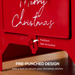 Christmas Letter Box – 3D Embossed Festive Design - Samanta Factory