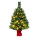 Artificial Xmas Tree with 71 Branch Tips and 35 Warm White LED Lights