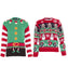 Unisex Kids Boys Girls Christmas Elf Ginger Santa Jumper Xmas Novelty Sweater