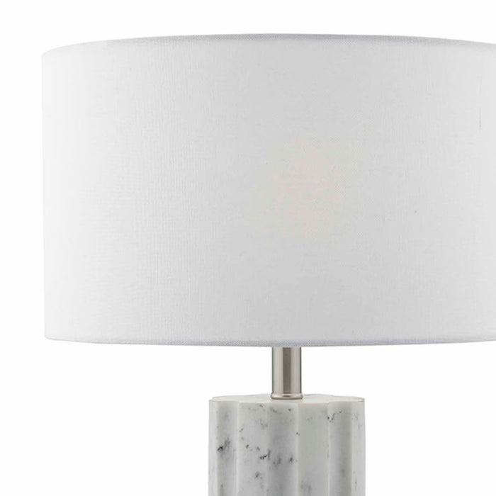 Erebus Marble Effect Table Lamp