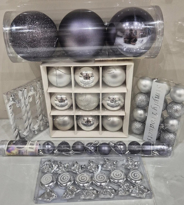 25Pcs - 35Pcs Christmas Tree Full Decoration Set - Assorted Colours Available