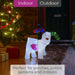 Neo Snowman Snow Dog LED Light up Acrylic Christmas Festive Decoration Outdoor