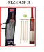 Children’s Cricket Set Wooden Bat, Ball & Stumps – Size 3 & 5 – Garden & Beach Game
