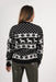 New Ladies Womens Santa Xmas Christmas Novelty Fairisle Retro Jumper Sweater