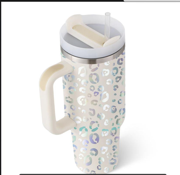 40oz Insulated Stainless Steel Tumbler – Leak-Proof Travel Mug for Hot & Cold Drinks