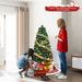 Optical Fiber Christmas Tree Pre-Lit Artificial Xmas Tree