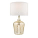 Lolek Silver Glass Dual Light Table Lamp