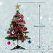 60Cm Desktop Mini Small Christmas Tree with LED Lights Table Top Xmas Tree Decor