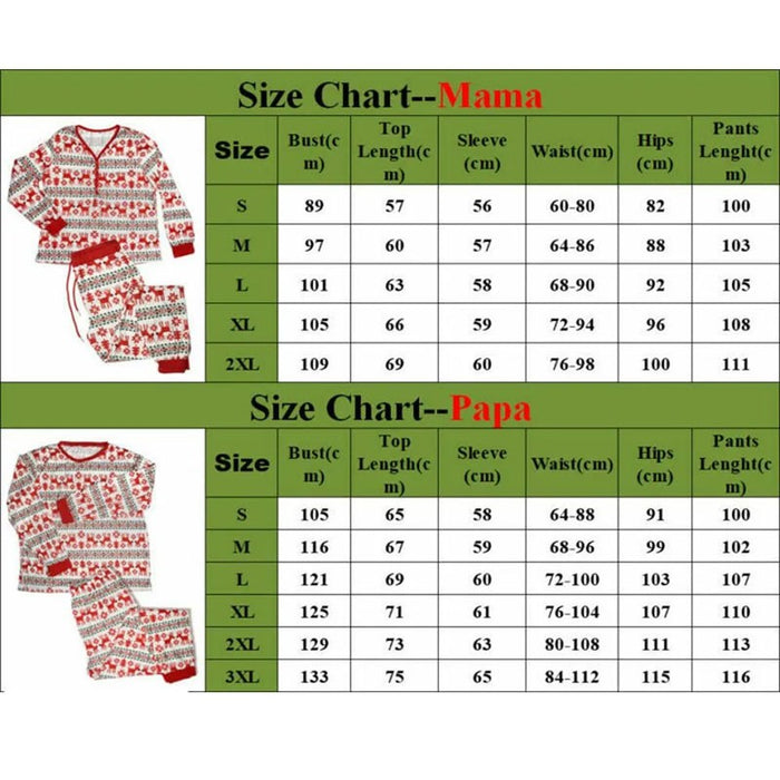 2025 Christmas Pyjamas Family Matching Adult Kids Xmas Nightwear Pajamas Pjs Set
