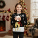 Christmas Jumper Kids Girls Baby Deer Novelty Xmas Knitted Jumper Warm Sweater
