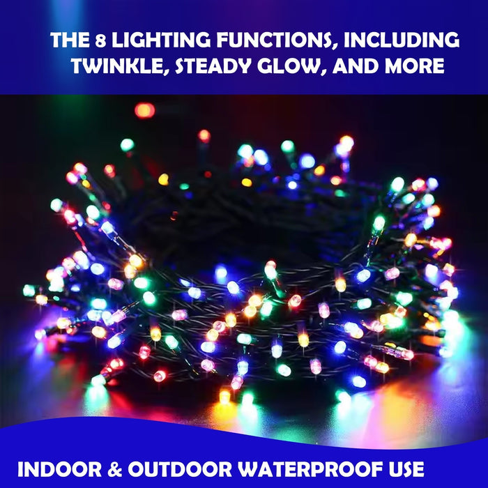 Battery Operated Fairy Lights with Timer Christmas Tree Indooroutdoor Xmas Decor
