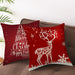 Christmas Pillow Case Cushion Cover Xmas Santa Claus Tree Snow Home Decor 45*45