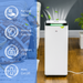 16L Smart Dehumidifier – 5 Modes, LED Display & Activated Carbon Air Filter - Samanta Factory