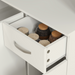 Tall Kitchen Storage Cabinet – Cream White with Adjustable Shelves & Drawer - Samanta Factory