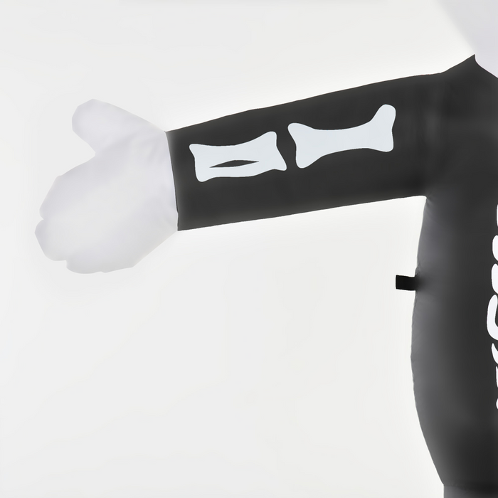 Inflatable Skeleton Ghost – LED Lights & Weatherproof Polyester for Indoor & Outdoor Use - Samanta Factory