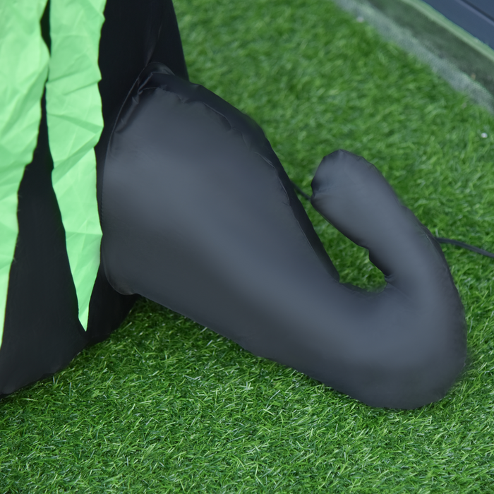 Halloween Inflatable Pumpkin Ghost – 240cm LED Light-Up Outdoor Decoration - Samanta Factory