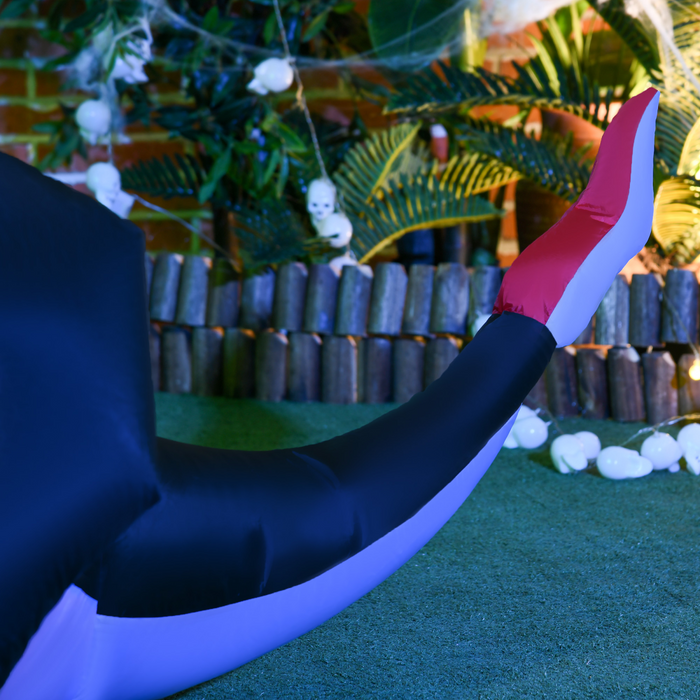 Inflatable Dragon Decoration – Dual Heads with LED Night Glow - Samanta Factory