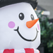 Inflatable Snowman Decoration – 7.8ft Lighted Outdoor Display - Samanta Factory