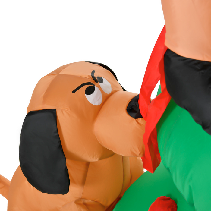 Christmas Inflatable Archway – LED Lighted Holiday Display - Samanta Factory