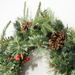 Christmas LED Wreath – Lifelike Pine & Berry Design - Samanta Factory
